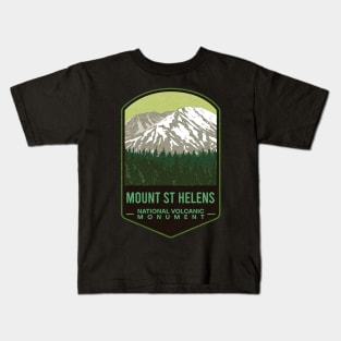 Mount St. Helens National Volcanic Monument Kids T-Shirt